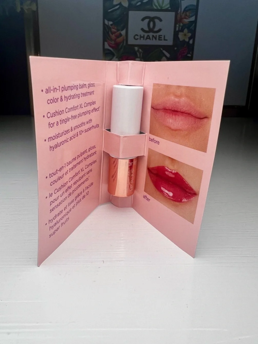 Tarte Maracuja Juicy Lip Plump Primrose Mini Sample Hydrating Gloss NIP
